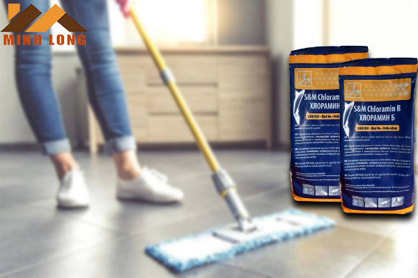 Cách sử dụng Cloramin B để khử khuẩn bề mặt