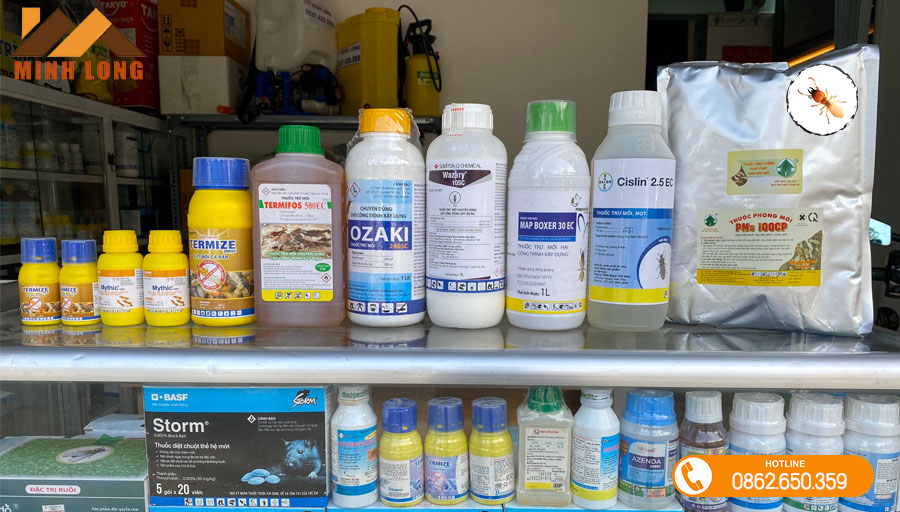 Thuốc phòng chống mối công trình xây dựng