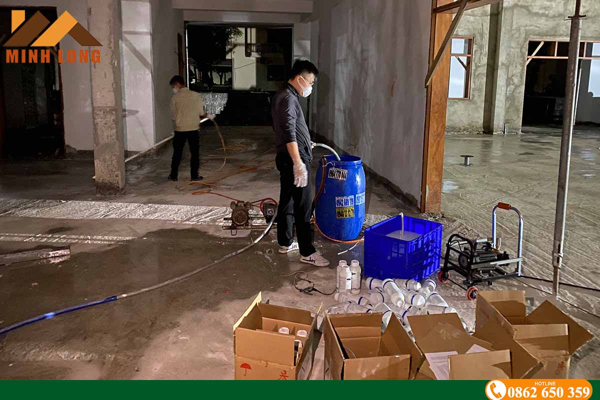 Quy trình phòng chóng mối