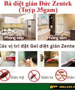 Cách sử dụng bả zentek