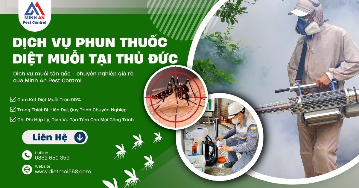 Diệt muỗi tại thủ đức