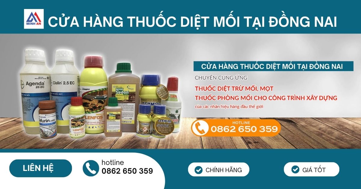 Cửa hàng thuốc diệt mối tại Đồng Nai