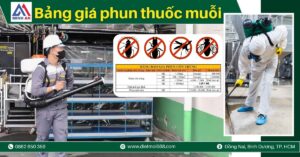 Bảng giá phun thuốc diệt muỗi